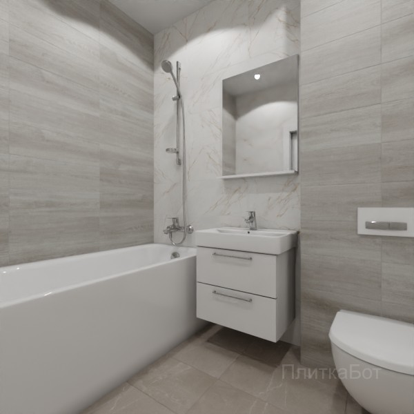 LB Ceramics 2026, Блюм, Контрастные стены, контраст у инсталляции №18