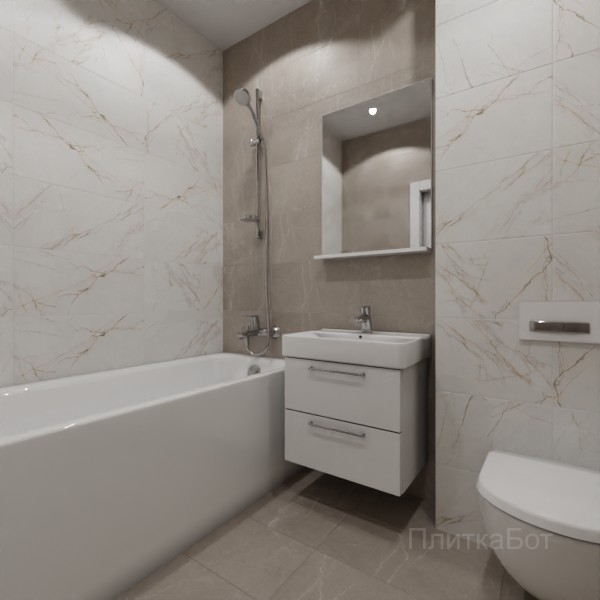 LB Ceramics 2026, Блюм, Контрастные стены, контраст у инсталляции №32