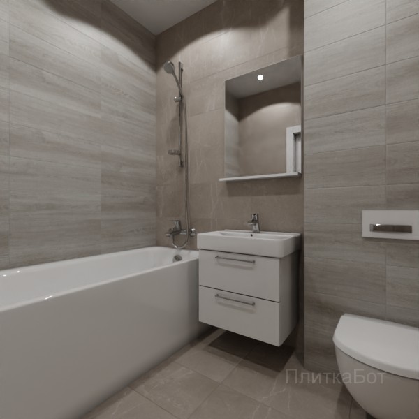 LB Ceramics 2026, Блюм, Контрастные стены, контраст у инсталляции №36