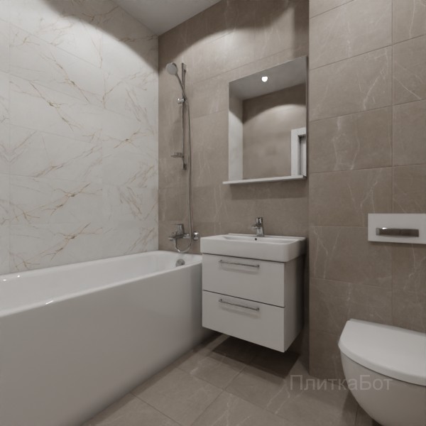 LB Ceramics 2026, Блюм, Контрастные стены №16