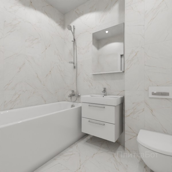 LB Ceramics 2026, Блюм, Контрастные стены вертикально, контраст у инсталляции №5