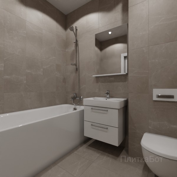 LB Ceramics 2026, Блюм, Контрастные стены вертикально, контраст у инсталляции №16