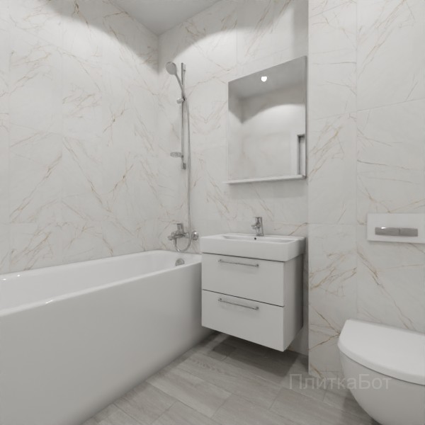 LB Ceramics 2026, Блюм, Контрастные стены вертикально, палубная №5