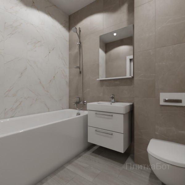 LB Ceramics 2026, Блюм, Контрастные стены вертикально, палубная №6