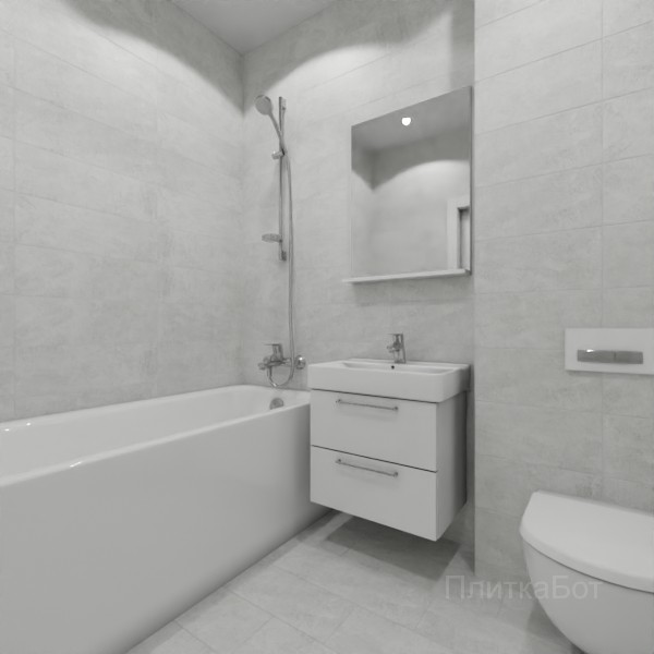 LB Ceramics 2026, Дымка, Без декора, палубная №4