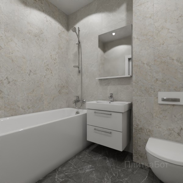 LB Ceramics 2026, Эпоха, Контрастные стены вертикально, контраст у инсталляции №3