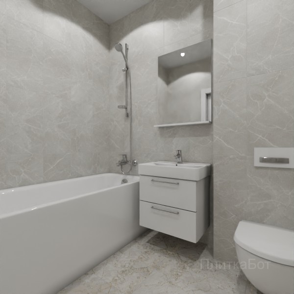 LB Ceramics 2026, Эпоха, Контрастные стены вертикально, контраст у инсталляции №4