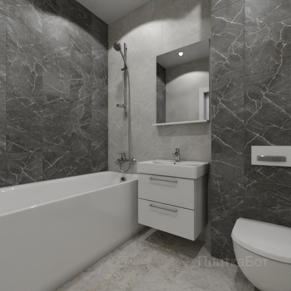 LB Ceramics 2026, Эпоха, Контрастные стены вертикально, контраст у инсталляции №7
