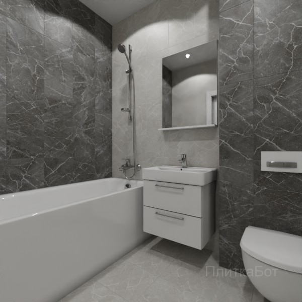 LB Ceramics 2026, Эпоха, Контрастные стены вертикально, контраст у инсталляции №8