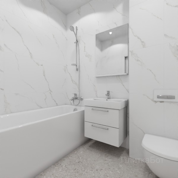 LB Ceramics 2026, Иней, Без декора №1