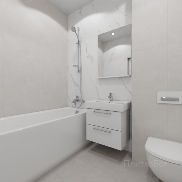 LB Ceramics 2026, Иней, Контрастные стены, контраст у инсталляции №96