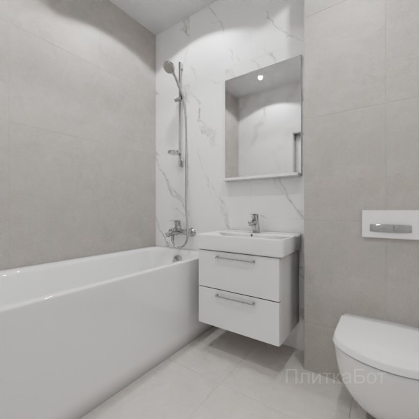 LB Ceramics 2026, Иней, Контрастные стены, контраст у инсталляции №98