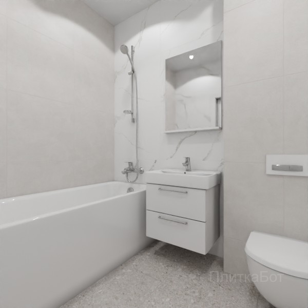 LB Ceramics 2026, Иней, Контрастные стены, контраст у инсталляции №202