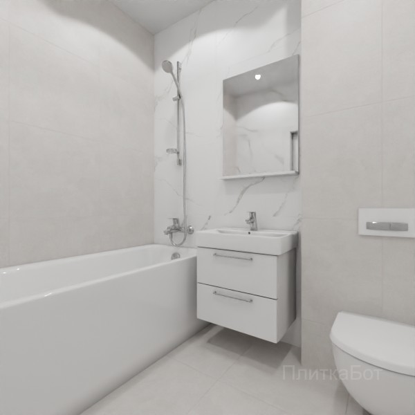 LB Ceramics 2026, Иней, Контрастные стены, контраст у инсталляции №203