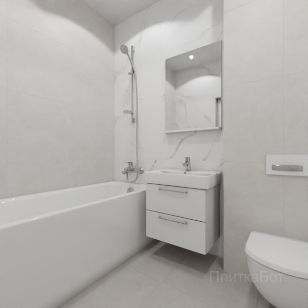 LB Ceramics 2026, Иней, Контрастные стены, контраст у инсталляции №204