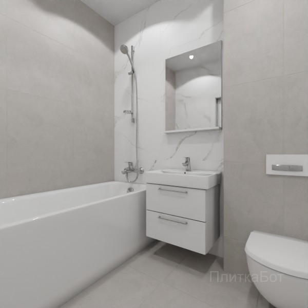 LB Ceramics 2026, Иней, Контрастные стены, контраст у инсталляции №207