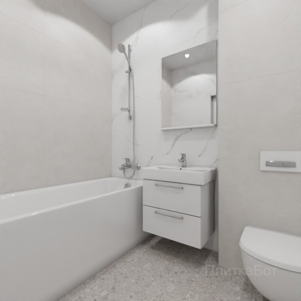 LB Ceramics 2026, Иней, Контрастные стены, контраст у инсталляции №211