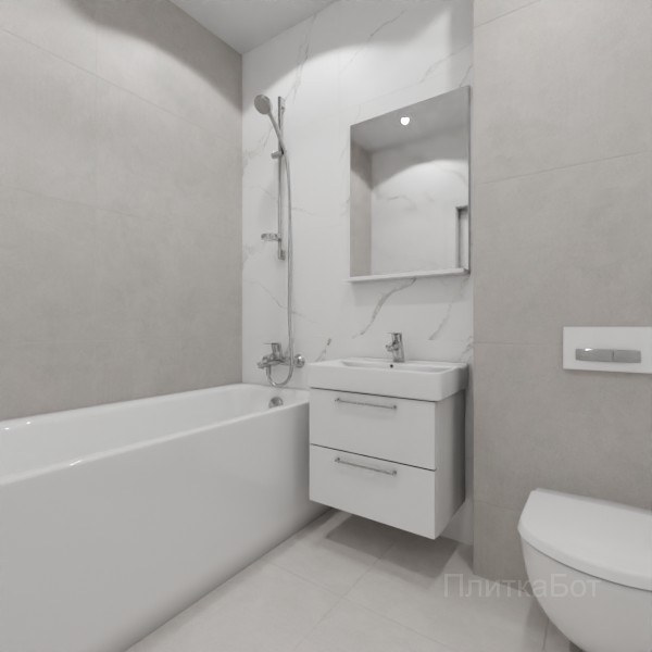 LB Ceramics 2026, Иней, Контрастные стены, контраст у инсталляции №215