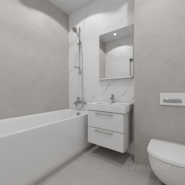LB Ceramics 2026, Иней, Контрастные стены, контраст у инсталляции №216