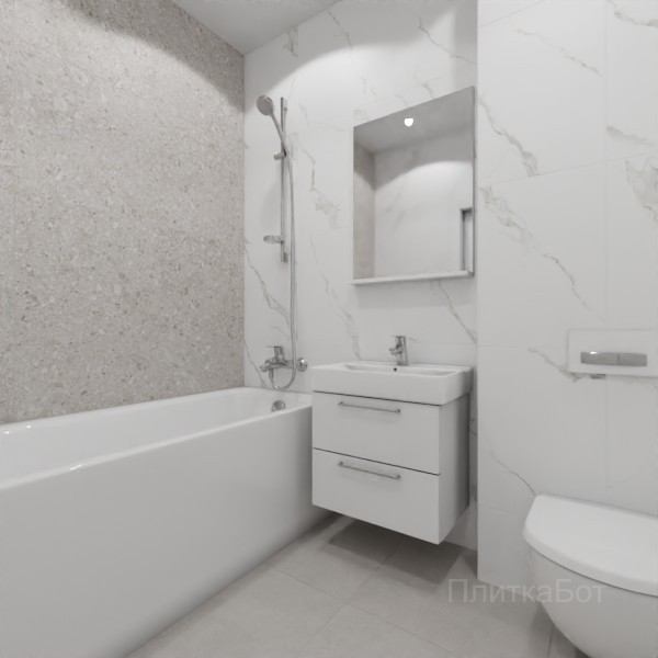 LB Ceramics 2026, Иней, Контрастные стены №39