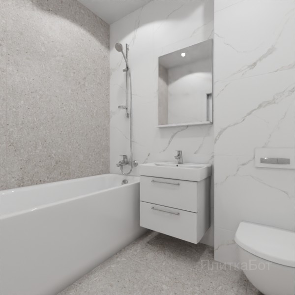 LB Ceramics 2026, Иней, Контрастные стены №40