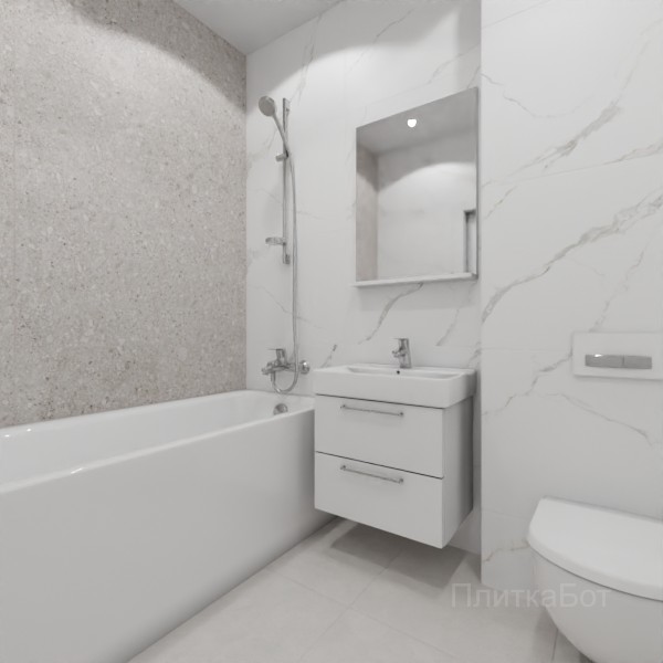 LB Ceramics 2026, Иней, Контрастные стены №41
