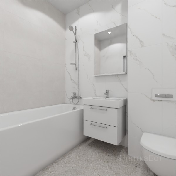 LB Ceramics 2026, Иней, Контрастные стены №43