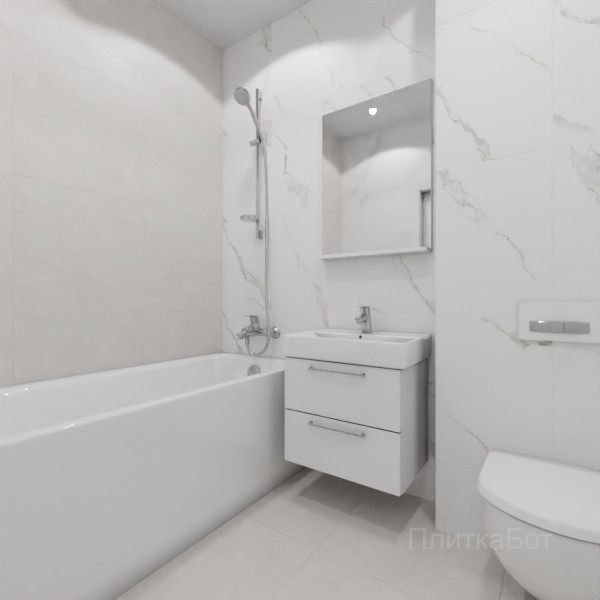 LB Ceramics 2026, Иней, Контрастные стены №44
