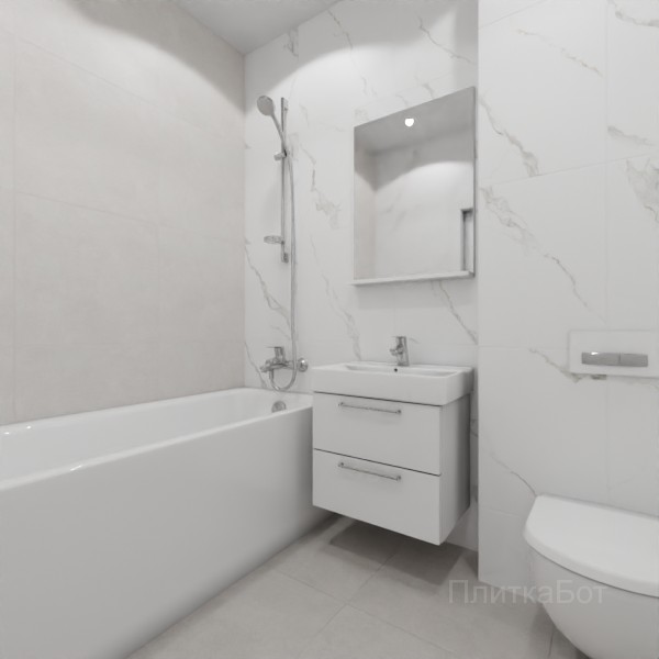 LB Ceramics 2026, Иней, Контрастные стены №45