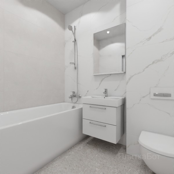 LB Ceramics 2026, Иней, Контрастные стены №46