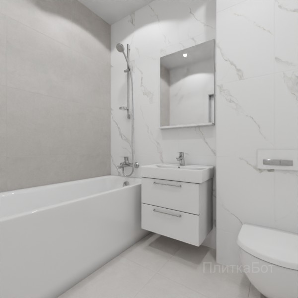 LB Ceramics 2026, Иней, Контрастные стены №50