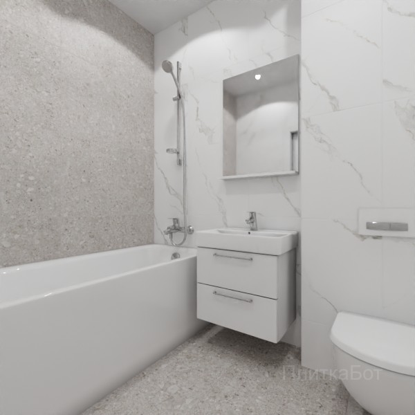 LB Ceramics 2026, Иней, Контрастные стены №55