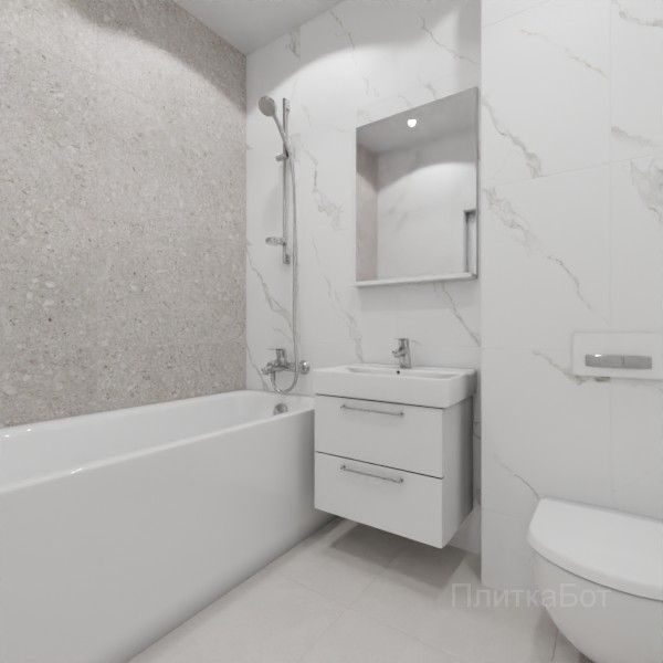 LB Ceramics 2026, Иней, Контрастные стены №56