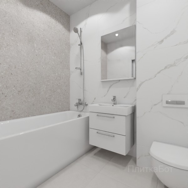 LB Ceramics 2026, Иней, Контрастные стены №59