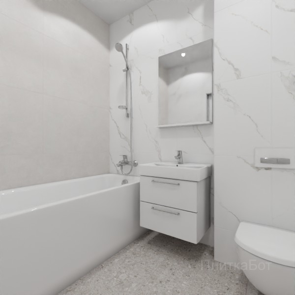 LB Ceramics 2026, Иней, Контрастные стены №61