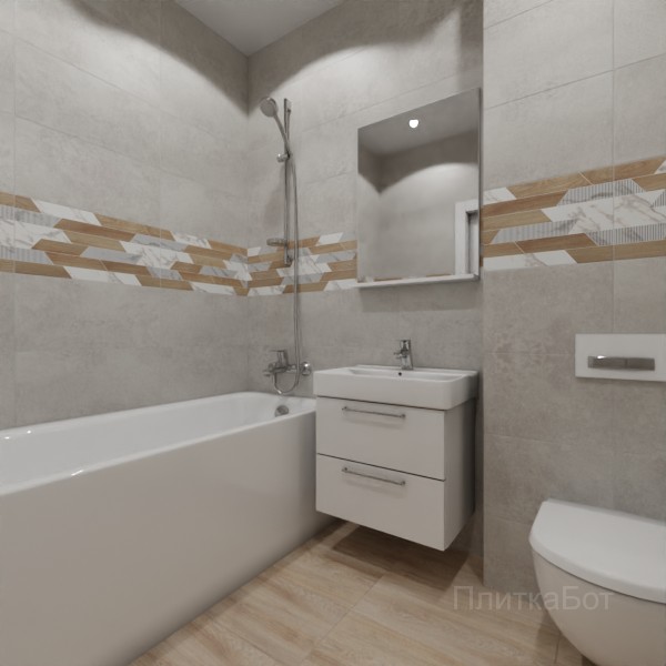 LB Ceramics 2026, Калакатта, Декор по центру №1