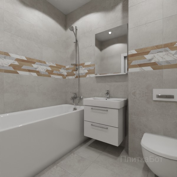 LB Ceramics 2026, Калакатта, Декор по центру №2