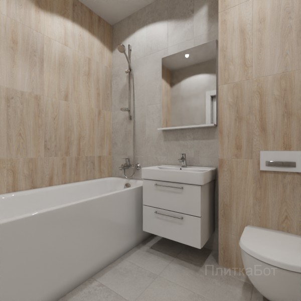LB Ceramics 2026, Калакатта, Контрастные стены вертикально, контраст у инсталляции №14