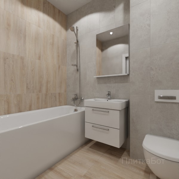 LB Ceramics 2026, Калакатта, Контрастные стены вертикально №1