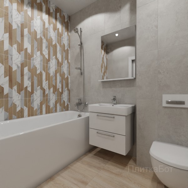 LB Ceramics 2026, Калакатта, Контрастные стены вертикально №5