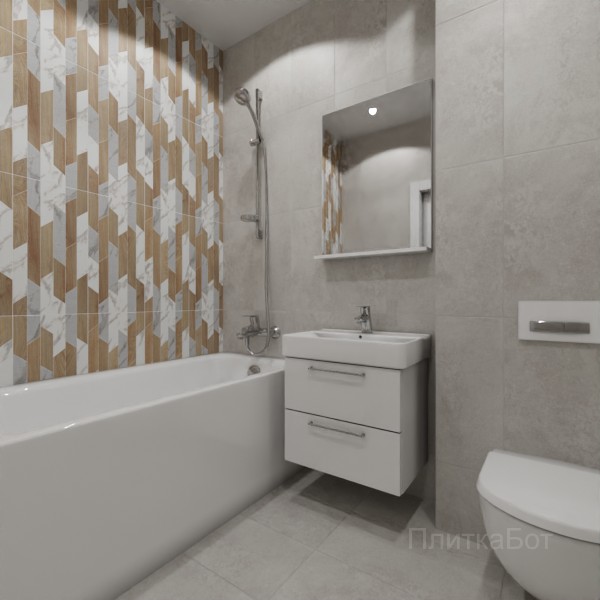 LB Ceramics 2026, Калакатта, Контрастные стены вертикально №6