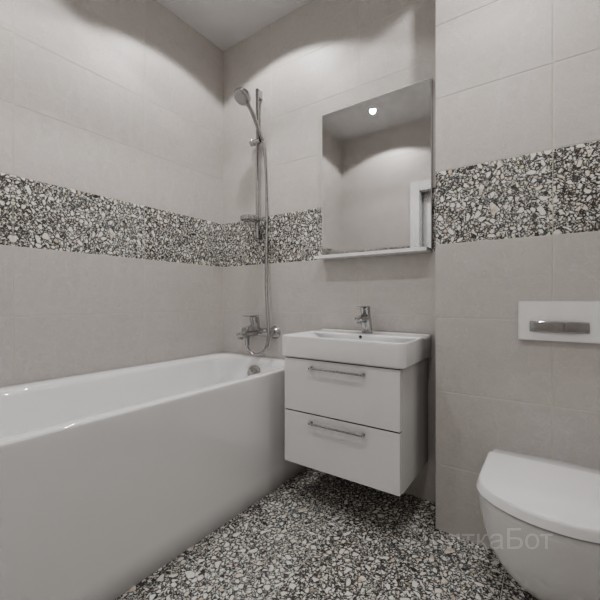 LB Ceramics 2026, Кэрролл, Декор по центру №1