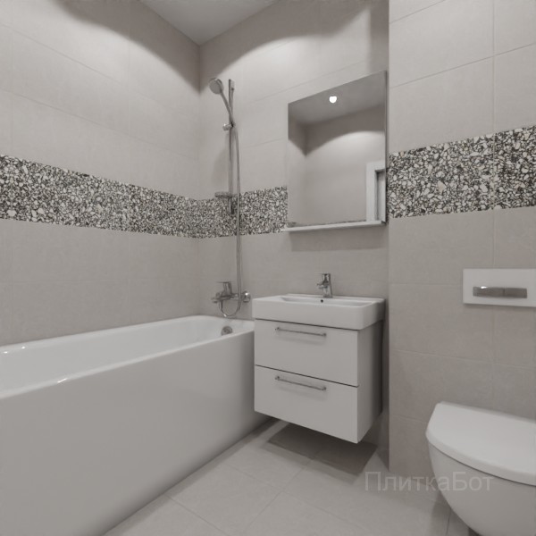 LB Ceramics 2026, Кэрролл, Декор по центру №2