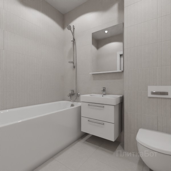 LB Ceramics 2026, Кэрролл, Контрастные стены, контраст у инсталляции №2