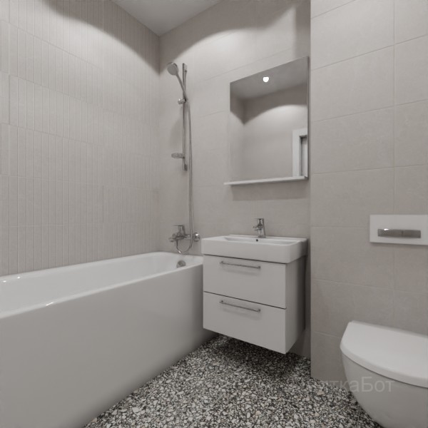 LB Ceramics 2026, Кэрролл, Контрастные стены №1