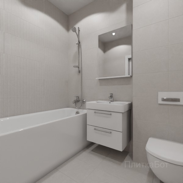 LB Ceramics 2026, Кэрролл, Контрастные стены №2