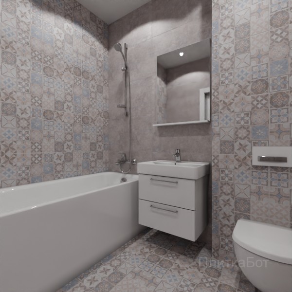 LB Ceramics 2026, Македония, Контрастные стены вертикально, контраст у инсталляции №1