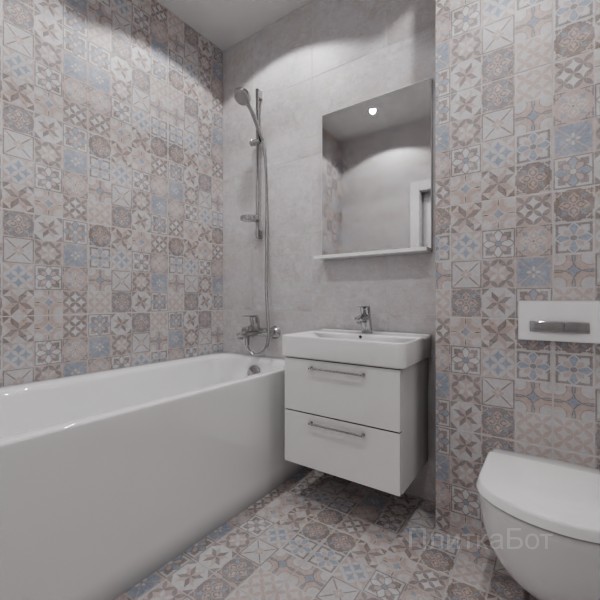LB Ceramics 2026, Македония, Контрастные стены вертикально, контраст у инсталляции №4
