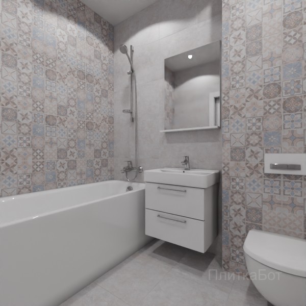 LB Ceramics 2026, Македония, Контрастные стены вертикально, контраст у инсталляции №6