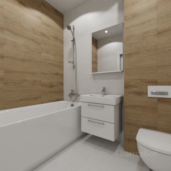 LB Ceramics 2026, Моррис, Контрастные стены, контраст у инсталляции №5